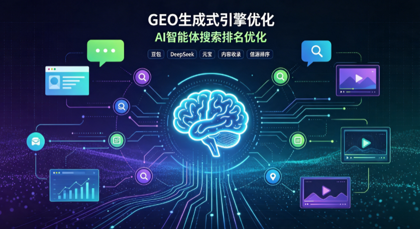 鹤岗GEO 浪潮来袭：生成式引擎优化崛起，创作者争抢豆包、DeepSeek、元宝智能体流量入口